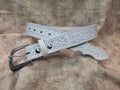 Hard to find! White Western Belt, Size 33"