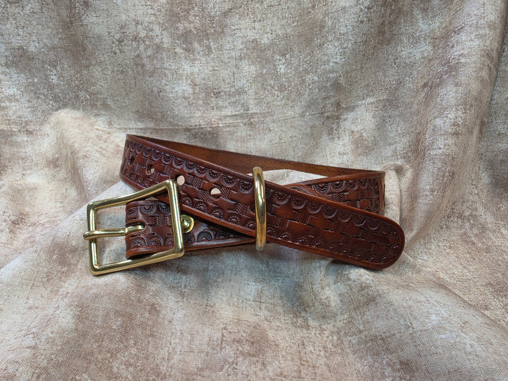 Large Dog Collar, Western Floral