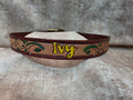 Custom Leather Dog Collar, Large