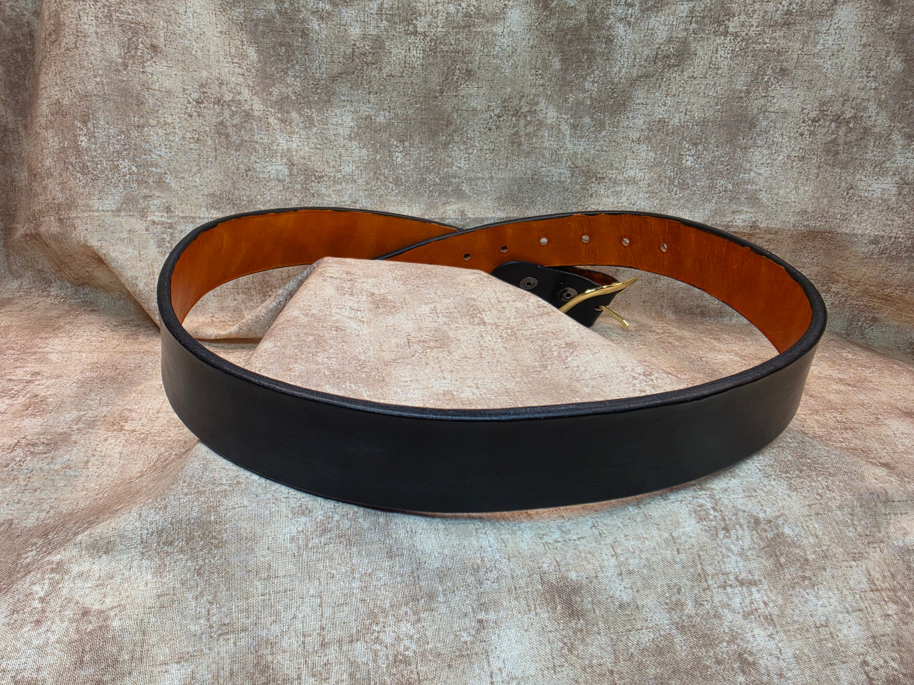 Traditional black belt, Size 36"